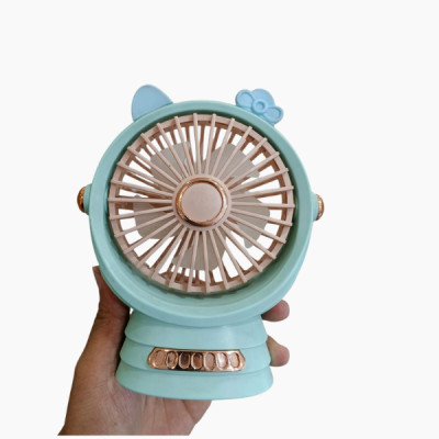 Cute USB Rechargeable Mini Desk Fan – Portable & Silent Cooling Fan  ✅ Meta Title: