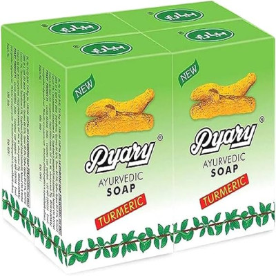 Pyary Turmeric Herbal Soap – Natural Skin Care